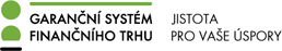 Garanční systém finančního trhu logo